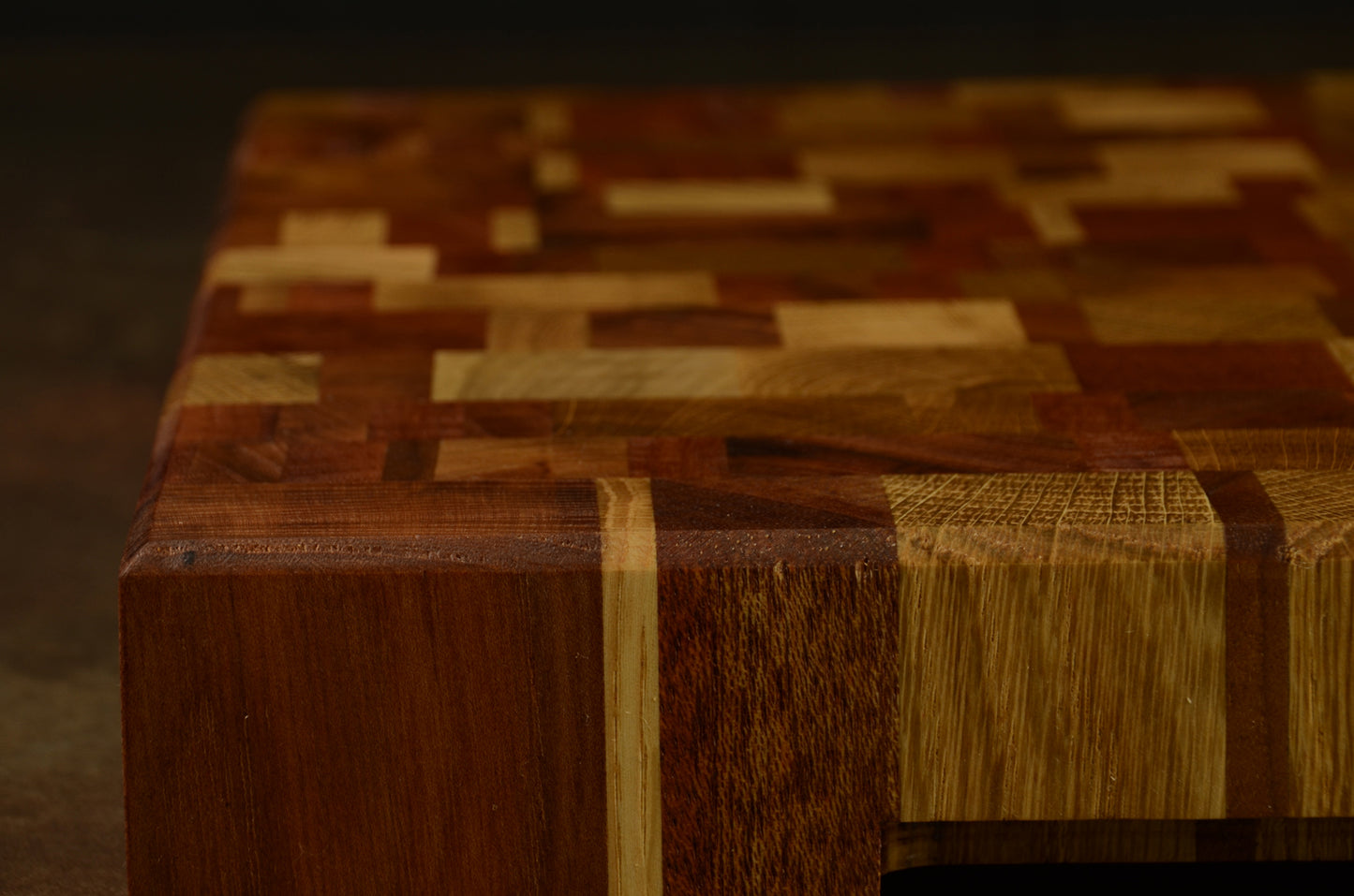 Logs Multiple wood species - 31x25x4cm - Oak, Walnut, Sipo, Beech, Ash, Elm...