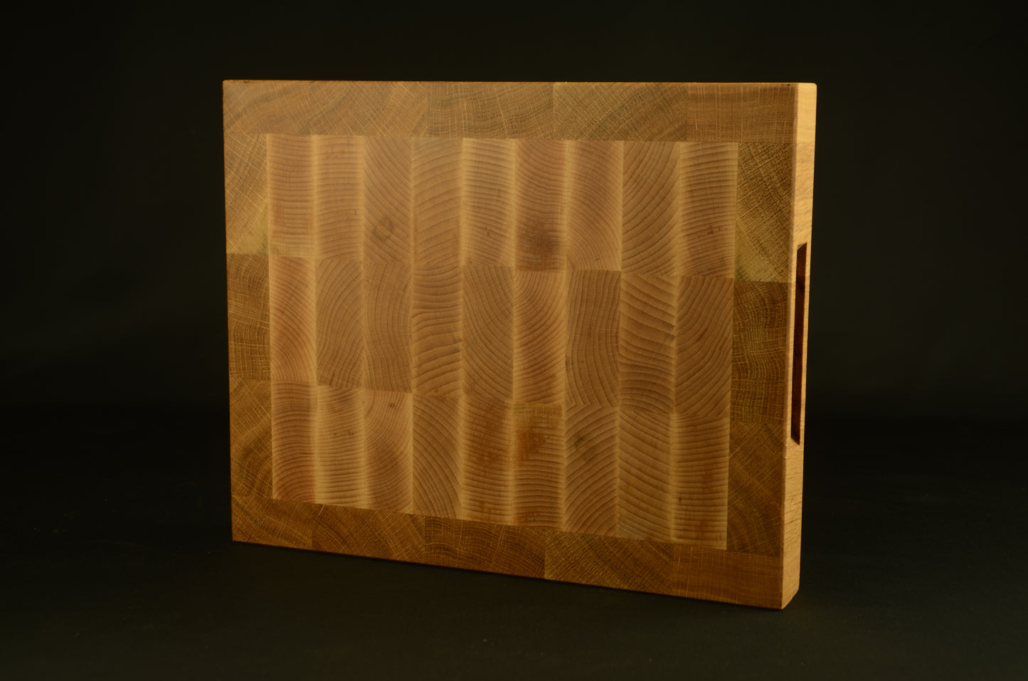 La Bien-Hêtre - Planche à découper en Hêtre avec bord en chêne - 33x27x4cm