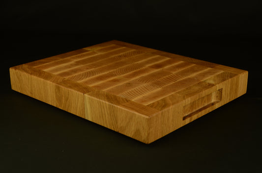 La Bien-Hêtre Chêne - Schneidebrett aus Buche mit Eichenkante - 33x27x4cm