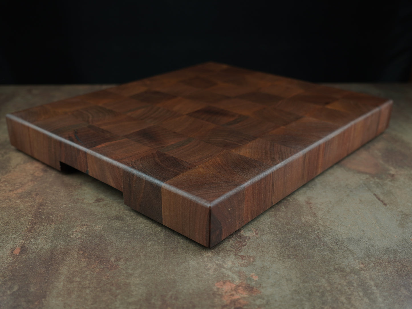 Le Noyer - Billot en noyer français – Fabrication artisanale en bois de bout