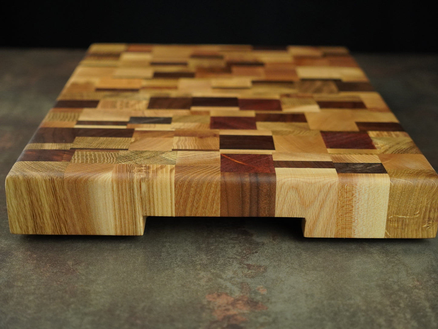 🪵 La Mosaïque - Planche à découper en bois de bout 🧩 — Édition Limitée