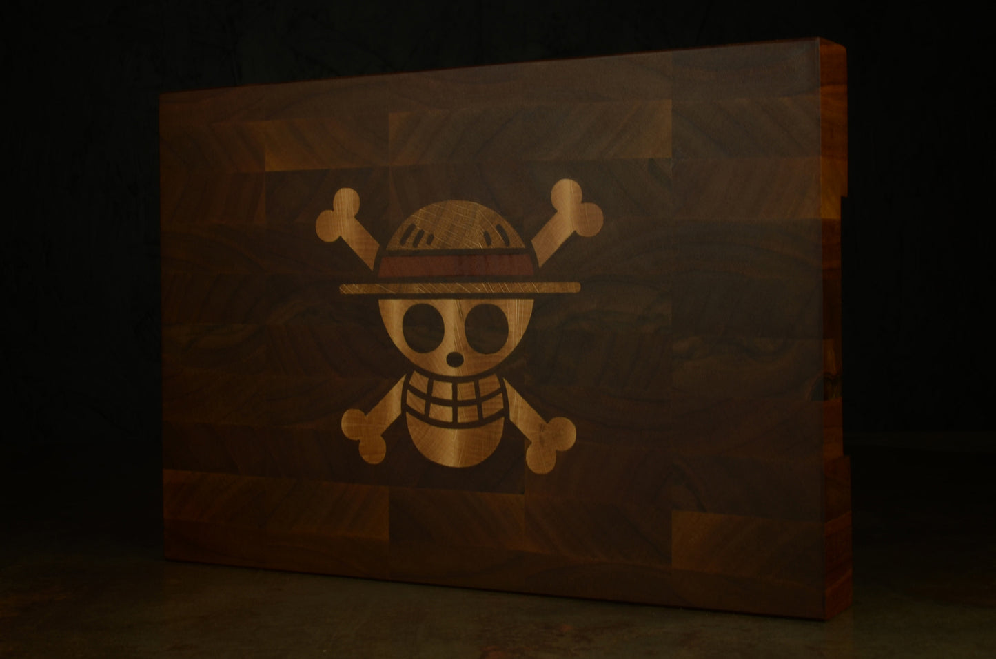 One Piece - High-end Walnut Chopping Block - 34x24x4cm