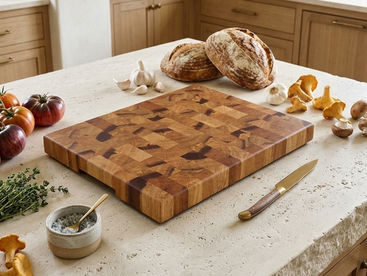 🪵 La Classique XXL – Grande planche à découper en Chêne Brun
